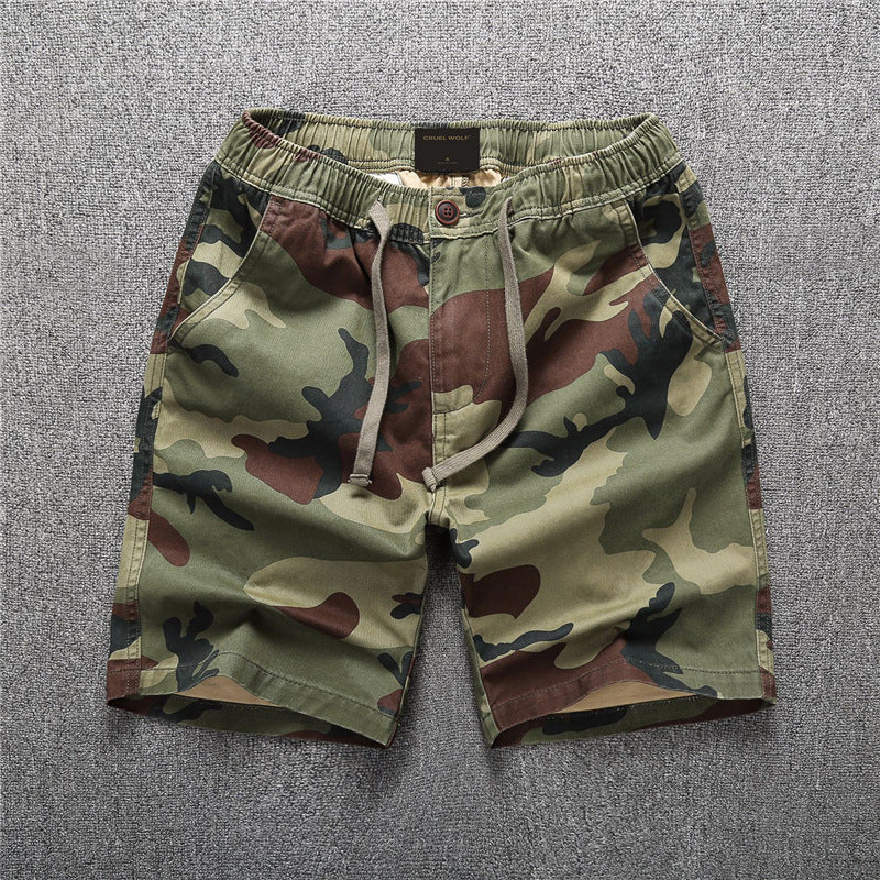 Summer Camouflage Workwear Shorts