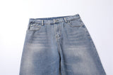 Tie-dye Gradient Denim Trousers Men