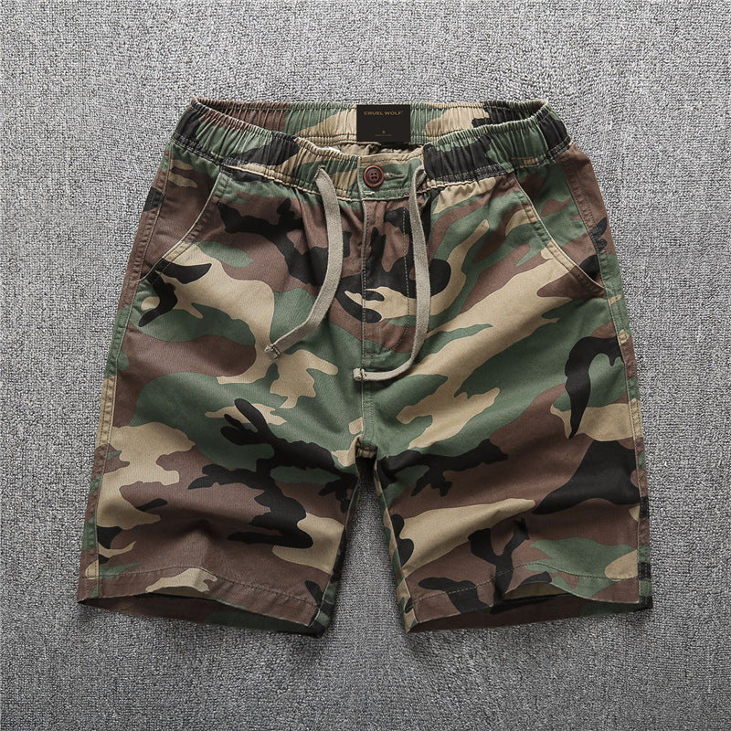 Summer Camouflage Workwear Shorts