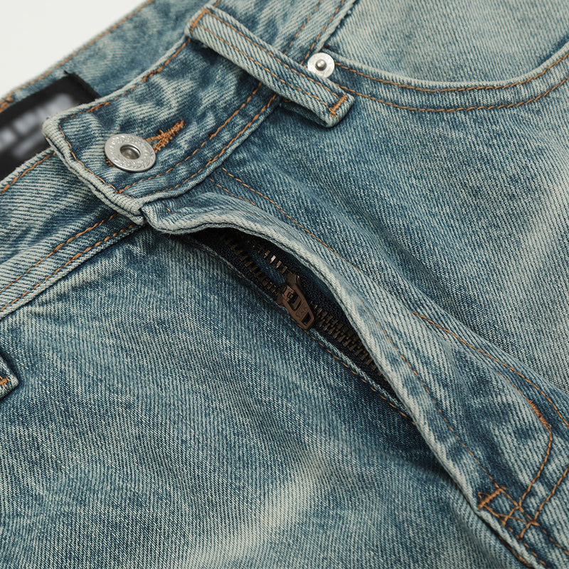 Loose Straight Trousers Retro American Men