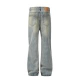 Fashion Holes Knee Denim Trousers Men