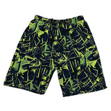 Summer Beach Pants Men's Loose Casual Fifth Pants Ice Silk High Elasticity Quick-drying