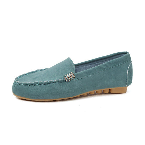 Flat Heel Pumps Single Shoes Flat Women's Shoes Student Peas Shoes