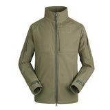 Outdoor Jacket Coat Men's Thin Commander Stand Collar Loose