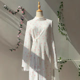 Women's Clothes Clothes Fresh Autumn Floral French Dress Women