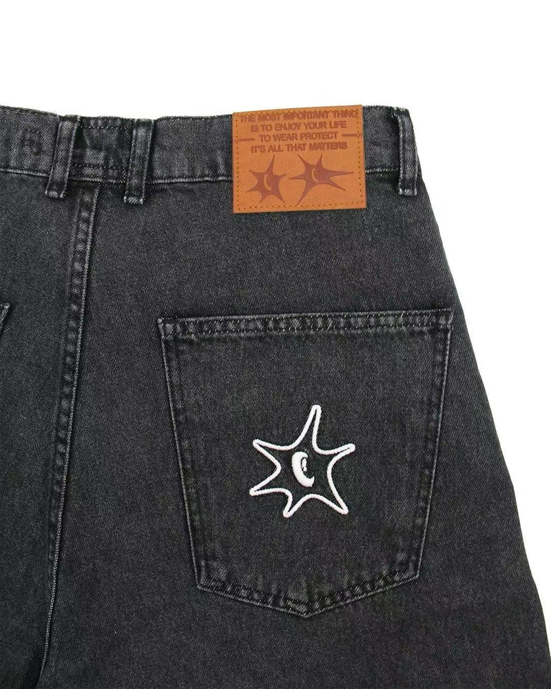 Summer Hip Hop Casual Denim Shorts Men