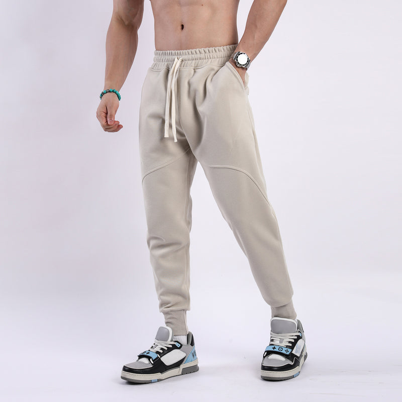 Men's Casual Trousers Ankle-tied Sports Drawstring Sweatpants