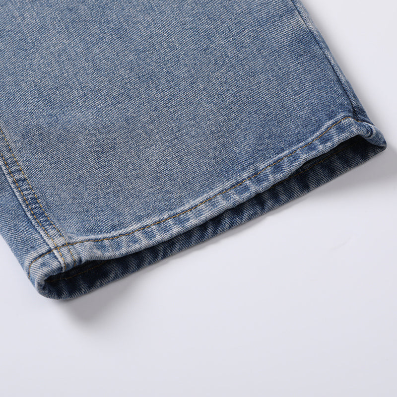 Tie-dye Gradient Denim Trousers Men