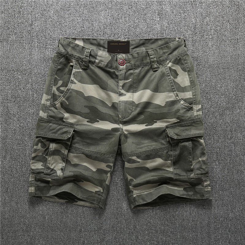 Summer Camouflage Workwear Shorts